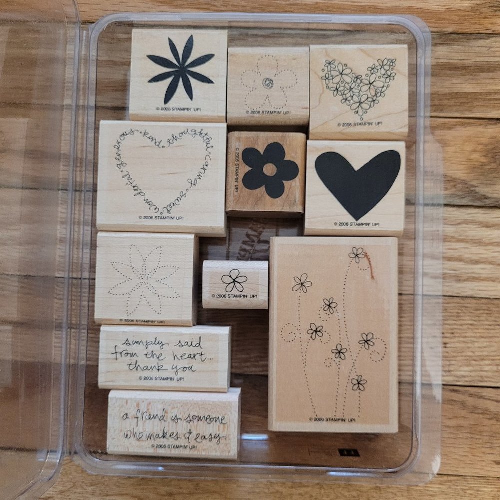 Stampin Up! Simply Said Set